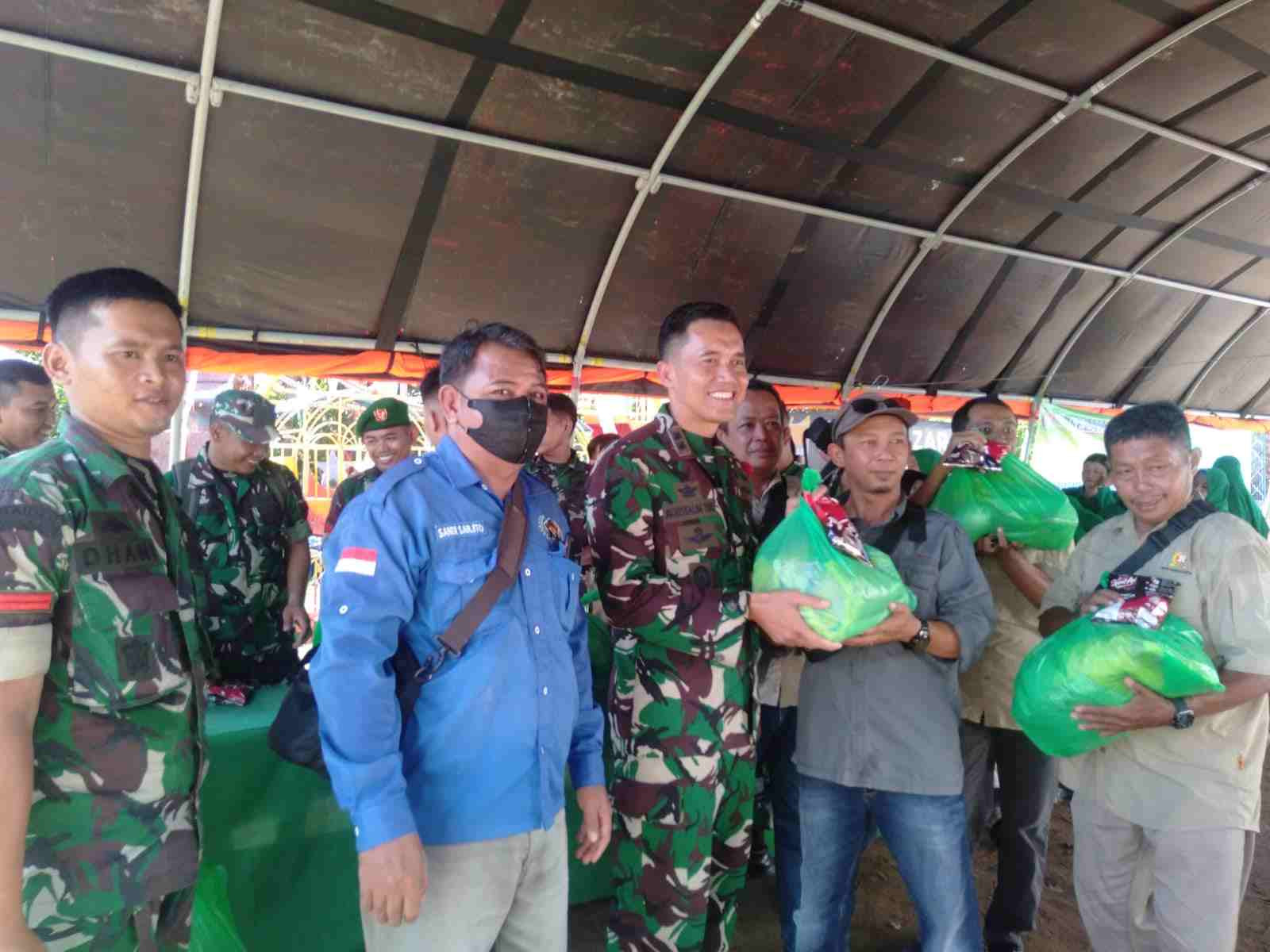 Moment Jelang Lebaran 1445 H, Kodim 1013 Muara Teweh Berbagi Kepada Sejumlah Insan Pers Barito Utara