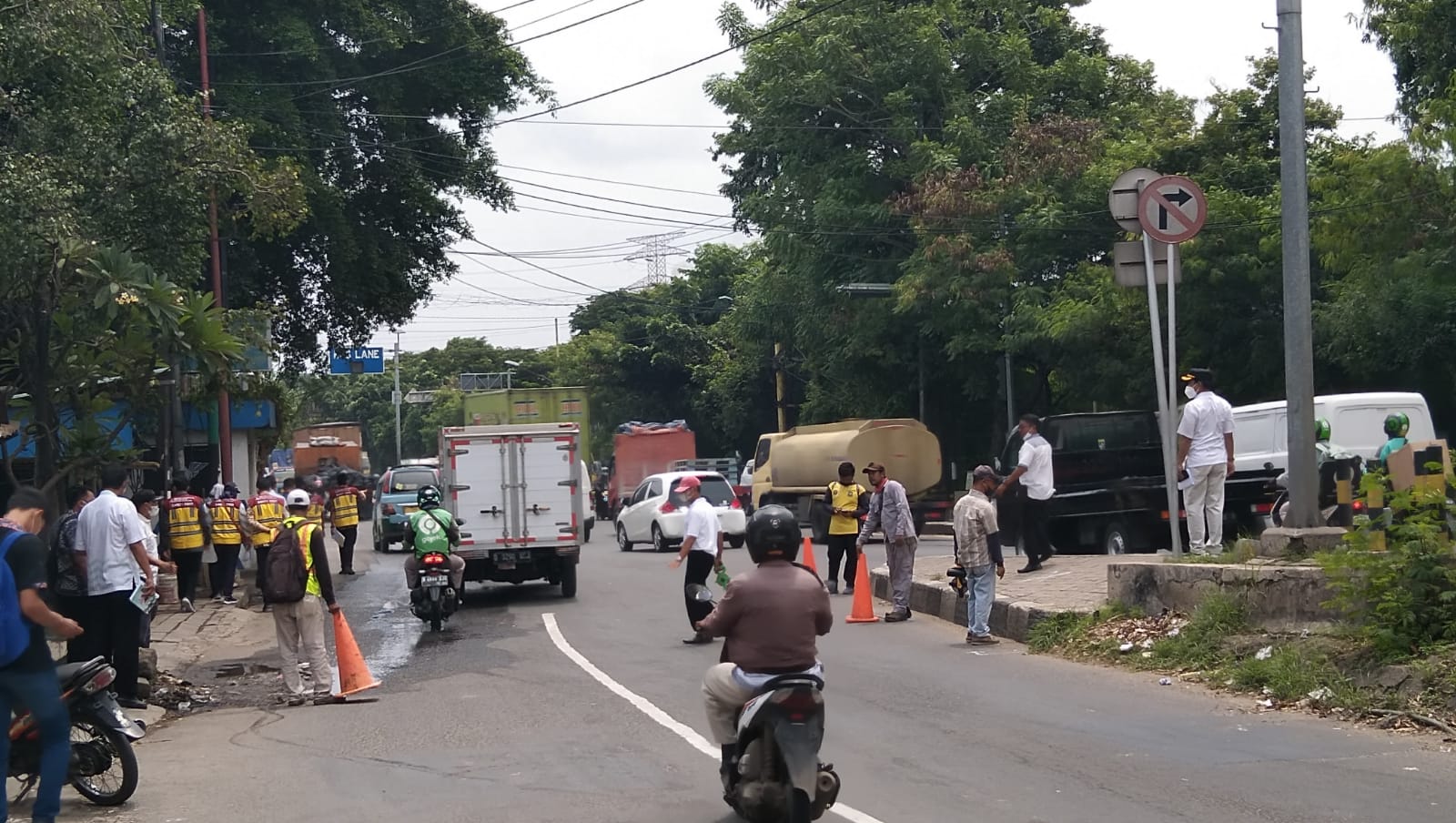 Warga Protes Macet, Dishub Kota Tangerang Berlakukan Jalan Satu Arah