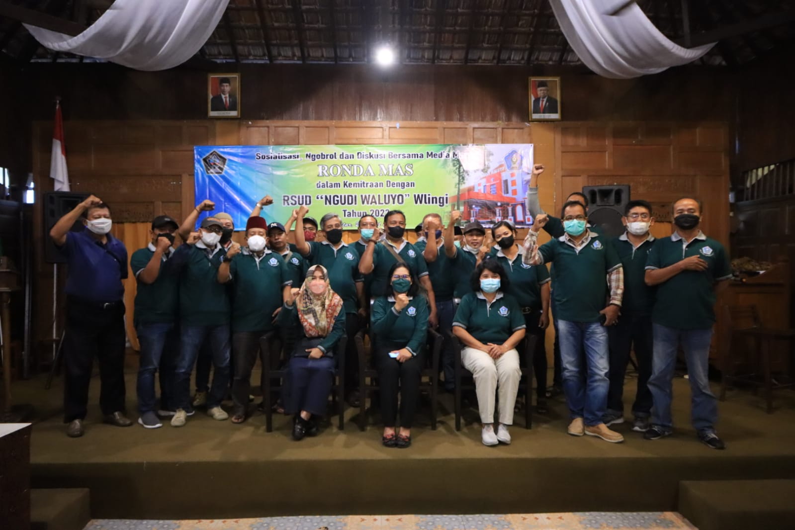 Bersama Awak Media Blitar Raya, RSUD Ngudi Waluyo Siap Menjadi Mitra Partner