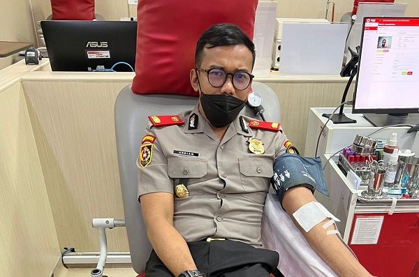 Kompol Ardian Satrio Utomo Ajak Masyarakat Gemar Donor Darah