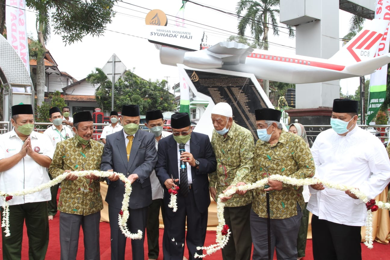 Mengenang 182 Syuhada Haji, Wali Kota Blitar Resmikan Renovasi Monumen Pesawat DC 8 yang Jatuh di Colombo