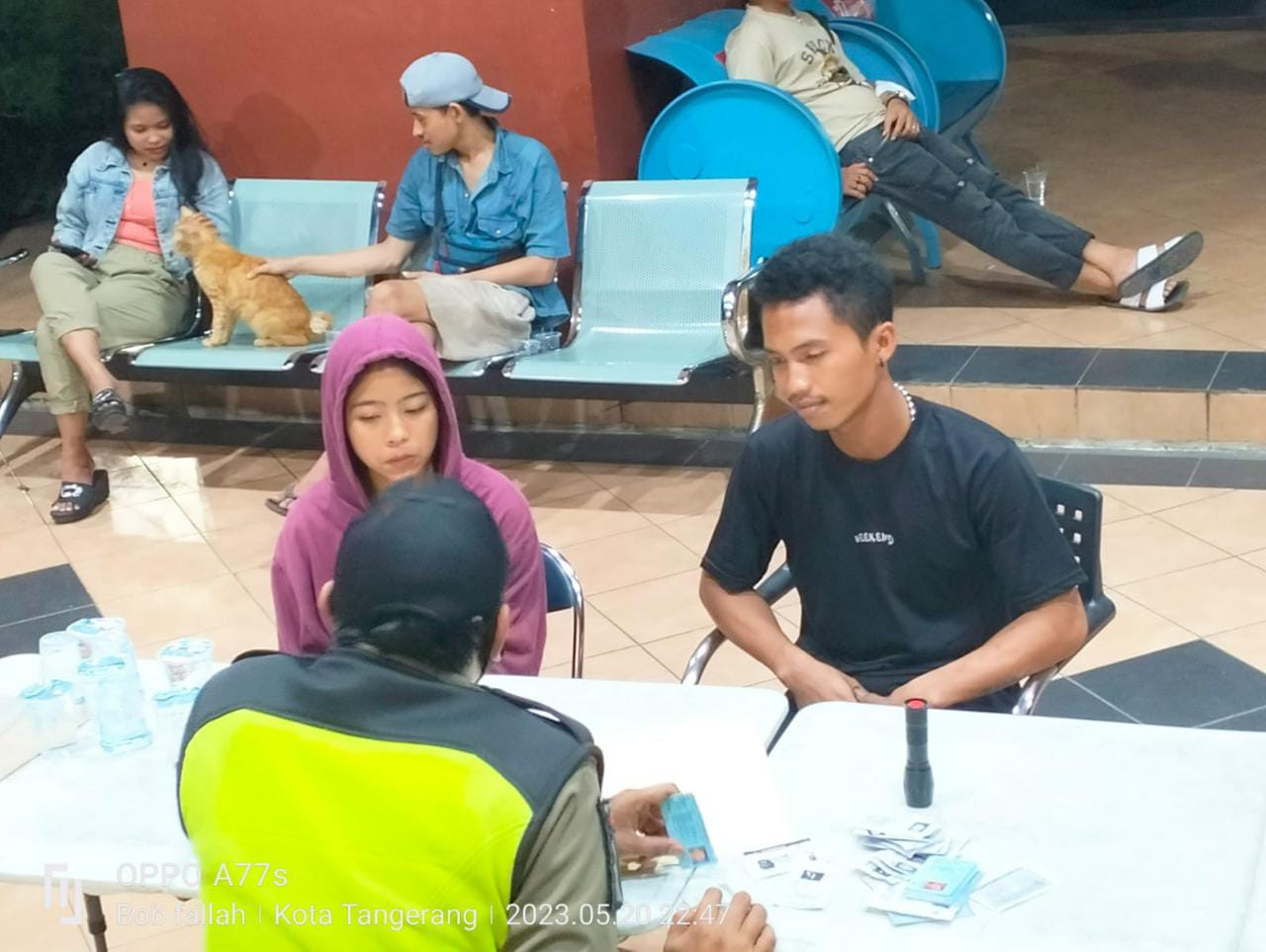 Puluhan Muda Mudi Dibawah Umur Terjaring Pekat, di Kos - Kosan Depan Pasar Bandeng Oleh Trantib