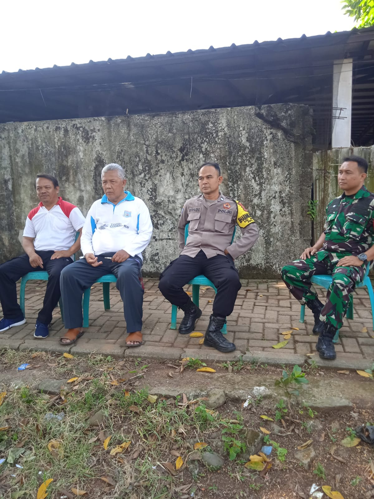 Silaturahmi, Babinsa Komsos dengan Tokoh Masyarakat