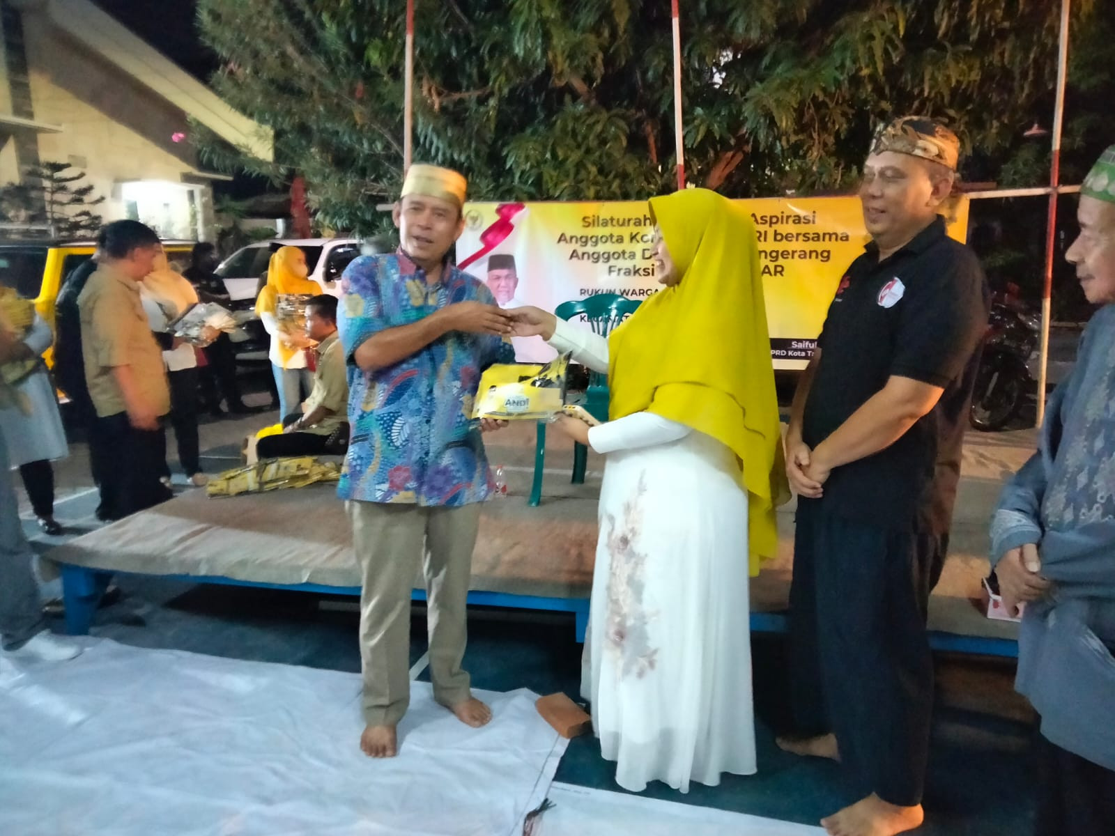 H. Saiful Milah Himbau Warga RW 09 Jangan Kendor Mengajukan Pembangunan