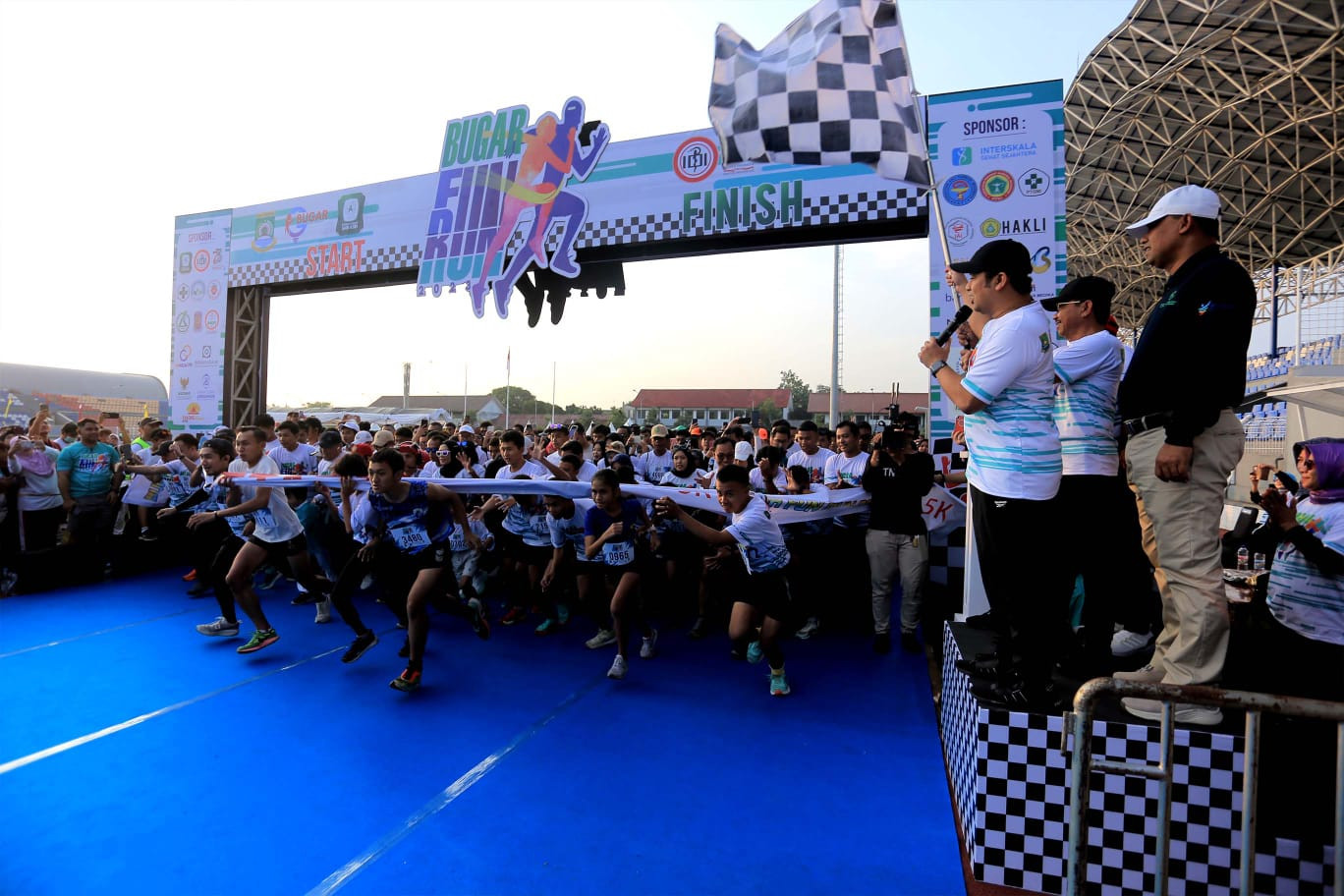 Rame Jasa, Masyarakat Sehat Bersama lewat Bugar Fun Run 2023