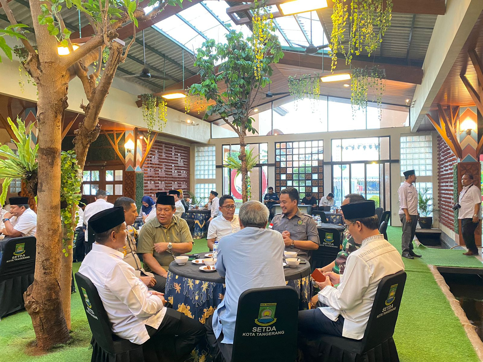 Wakili Dandim, PJ. Kasdim 0506/Tgr Bukber Forkopimda Kota Tangerang