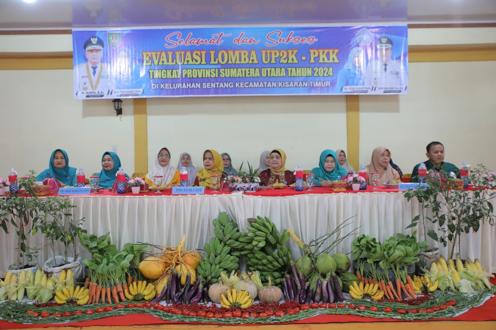 Masuk 6 Besar Lomba UP2K PKK Tingkat Provsu, Tim Evaluasi PKK Sumetera Utara Kunjungi Kelurahan Sentang