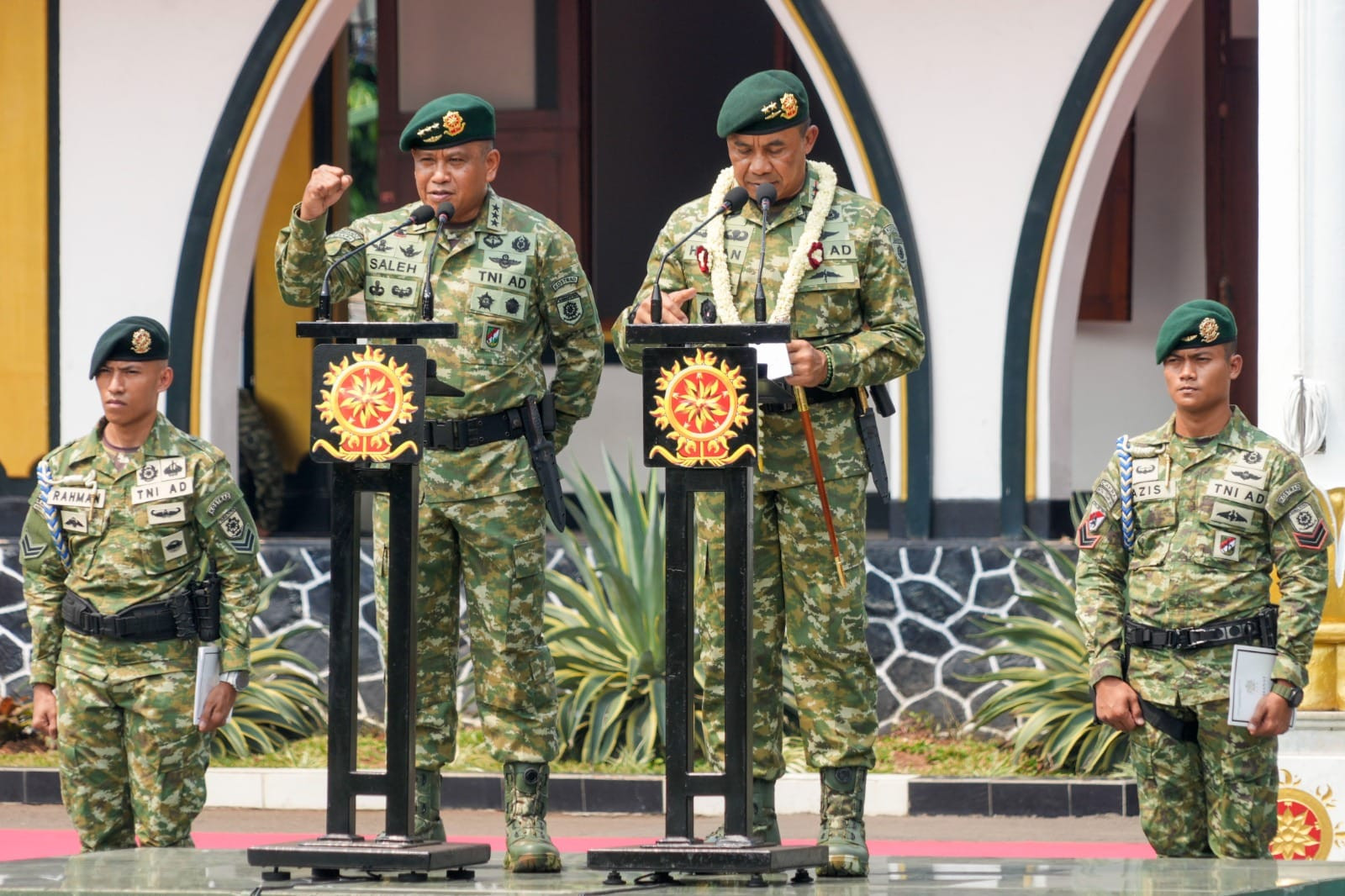 Mayjen TNI Mohamad Hasan Resmi Jabat Pangkostrad Gantikan Letjen TNI Muhammad Saleh Mustafa
