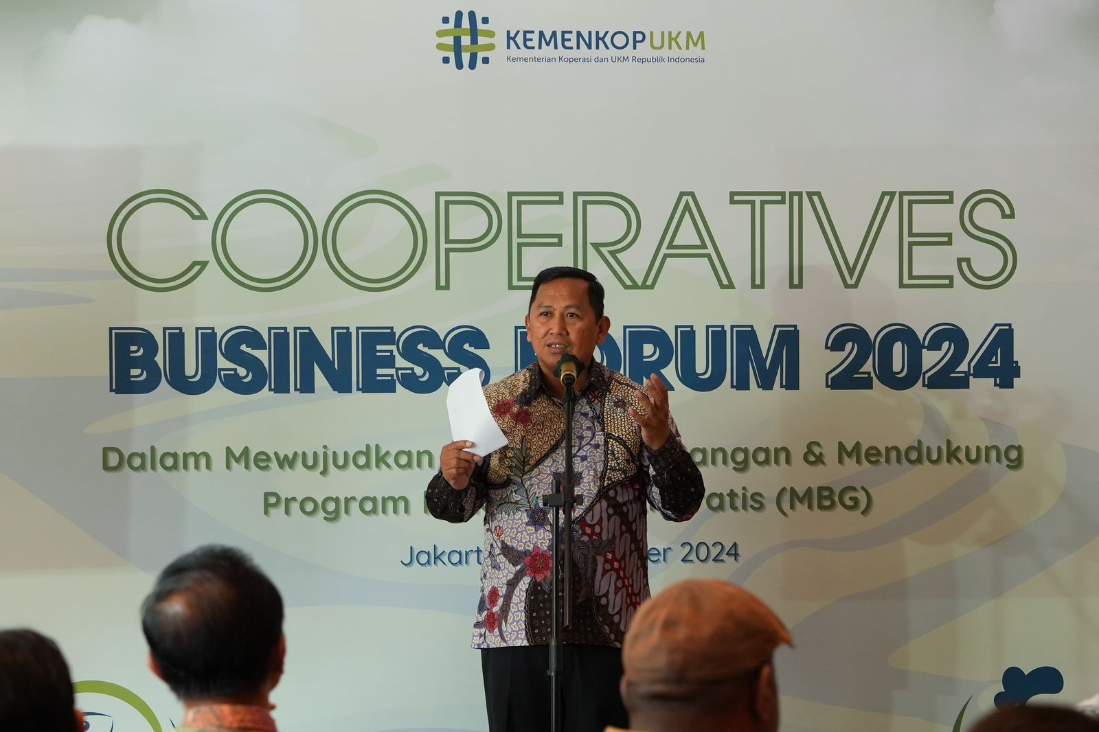 SesKemenkop: Cooperative Business Forum 2024 Jadi Solusi Koperasi Masuk Rantai Pasok Program MBG