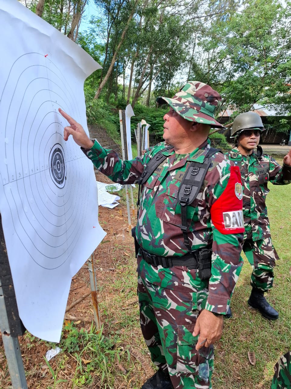 Korem 052/Wkr Gelar Latihan Menembak Senapan Semester II TA 2024