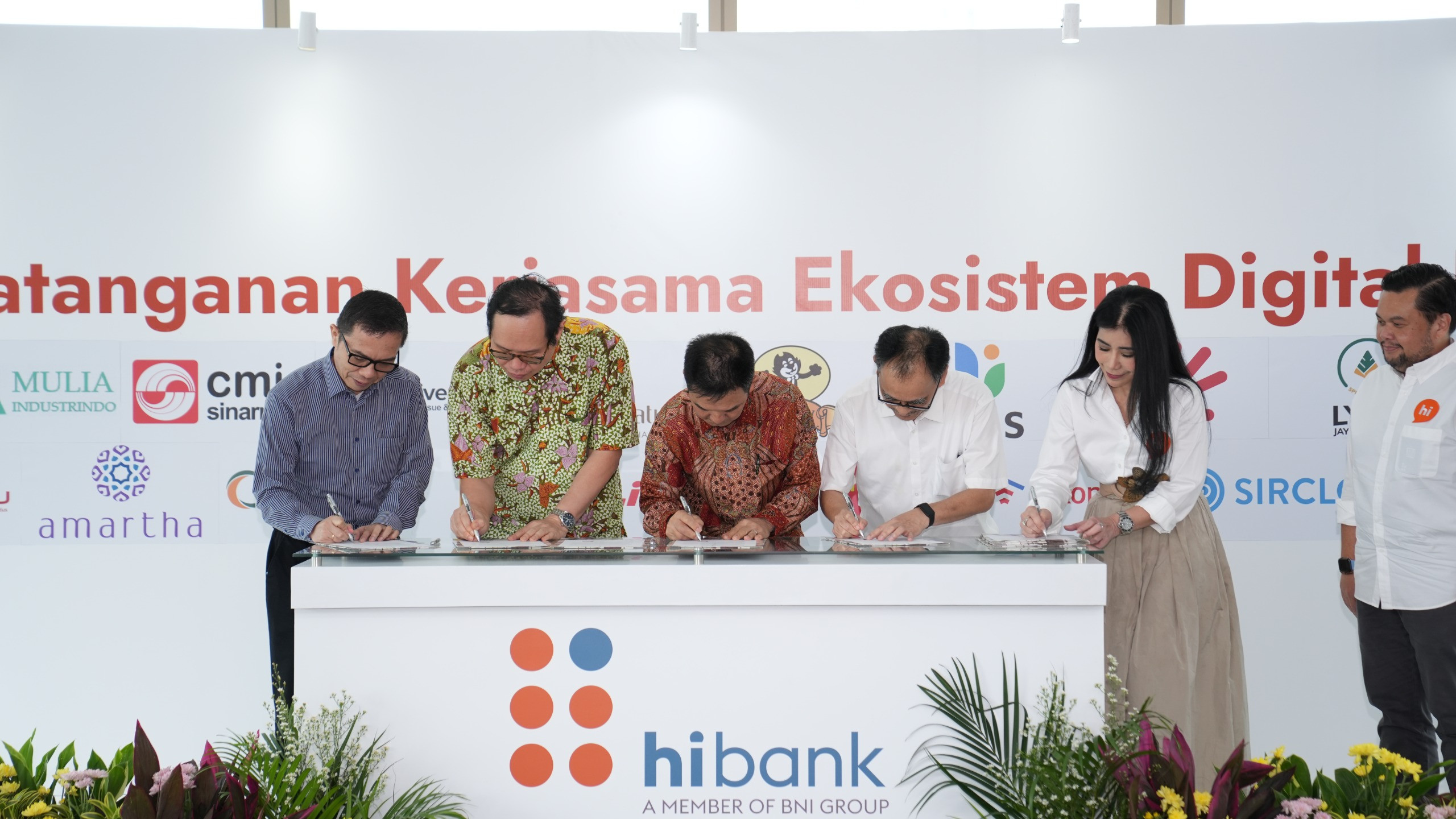 Hibank dan Mitra Strategis Tandatangani MOU untuk Membangun Ekosistem Digital UMKM di Indonesia