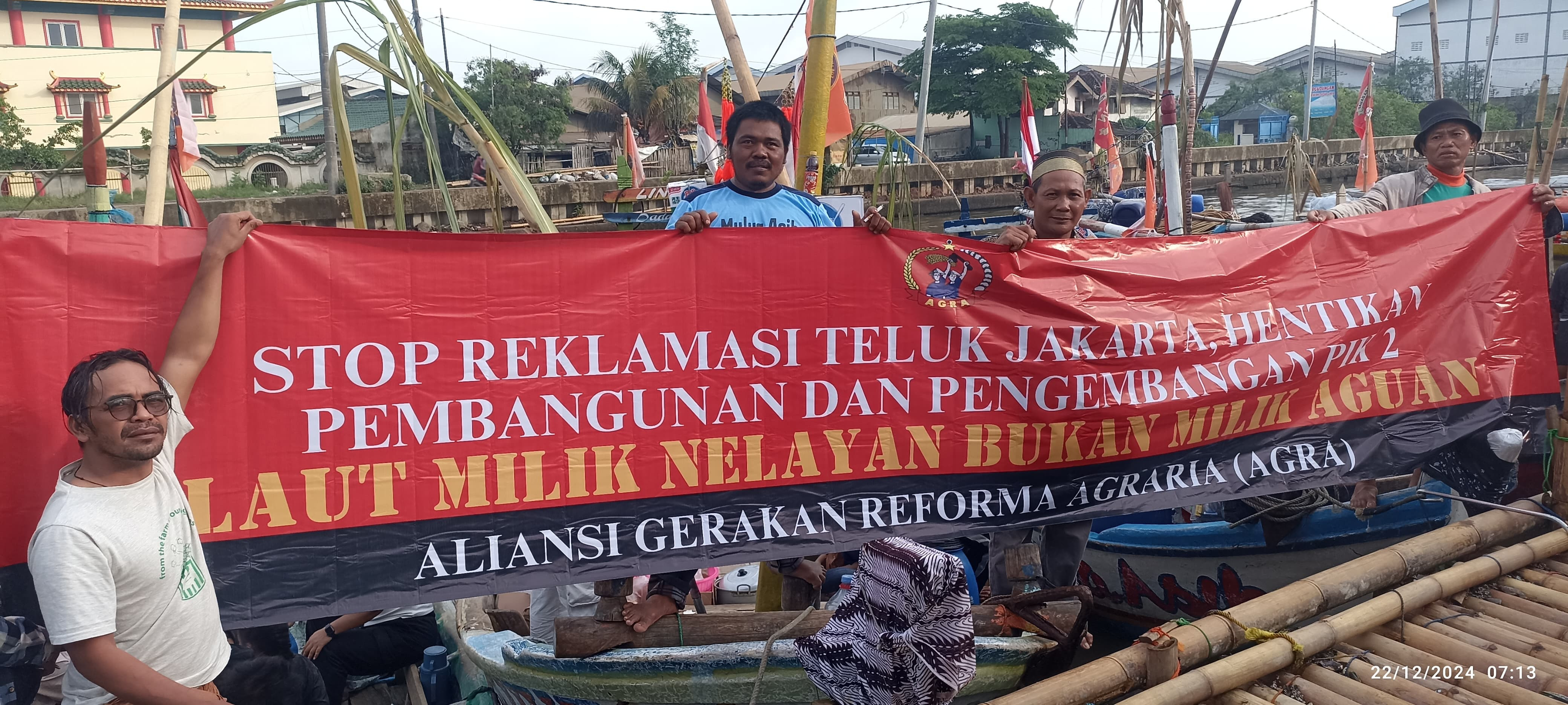 Pesta Laut Nelayan Dadap Tuntut Hentikan Pembangunan PIK Dan Cabut Status PSN
