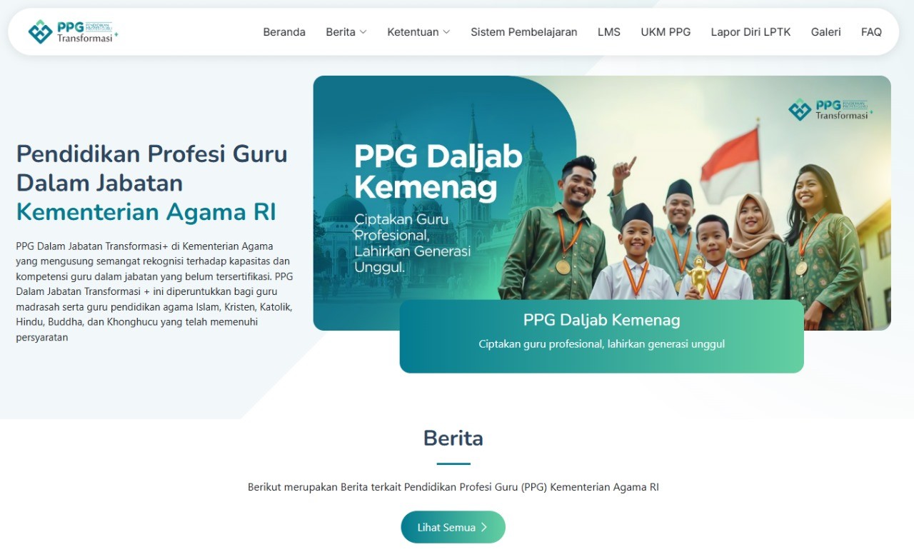 Kemenag Siapkan Laman Khusus PPG Daljab 2025 Permudah Akses Informasi, Catat Tautannya