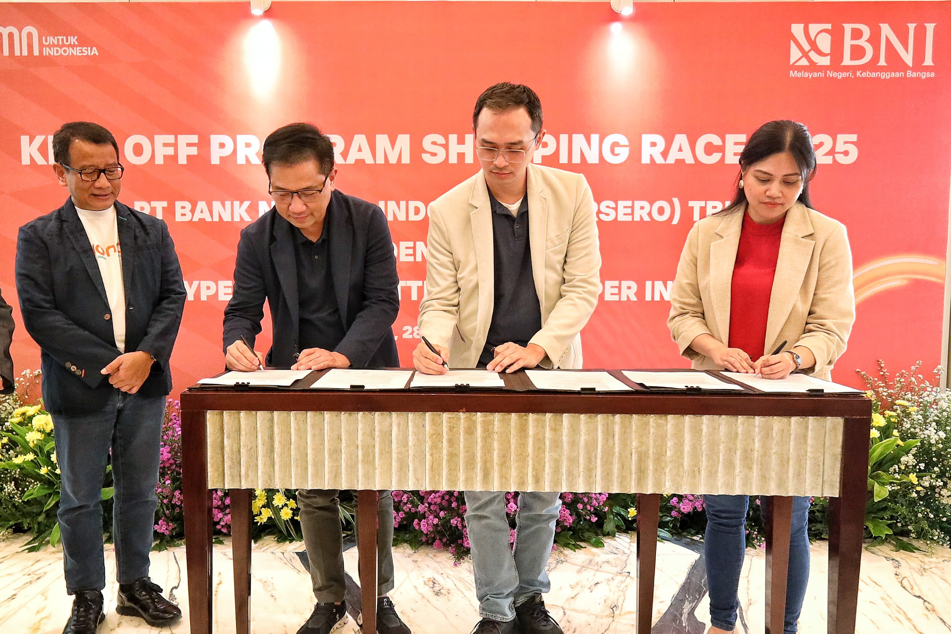 Shopping Race 2025, BNI Jalin Kerja Sama dengan Tiga Supermarket