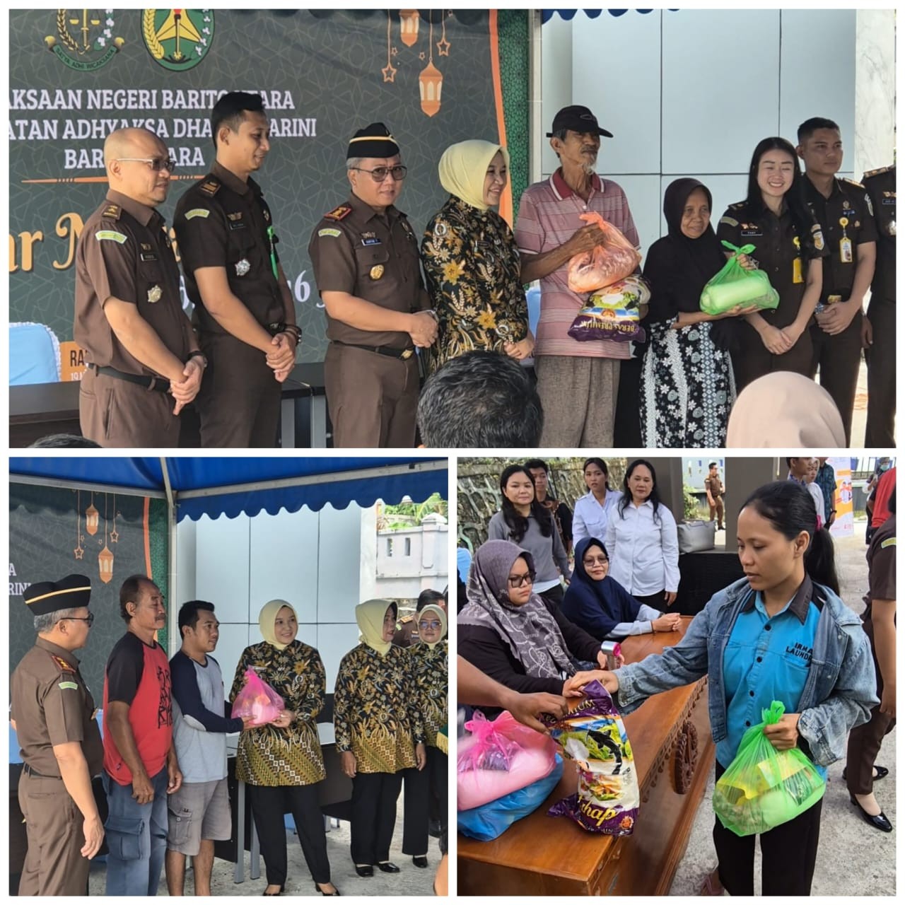 Sebagai Bentuk Keperdulian Terhadap Masyarakat Jelang Lebaran, Kejaksaan Negeri Muara Teweh Adakan Pasar Murah Ramadhan 1446 H