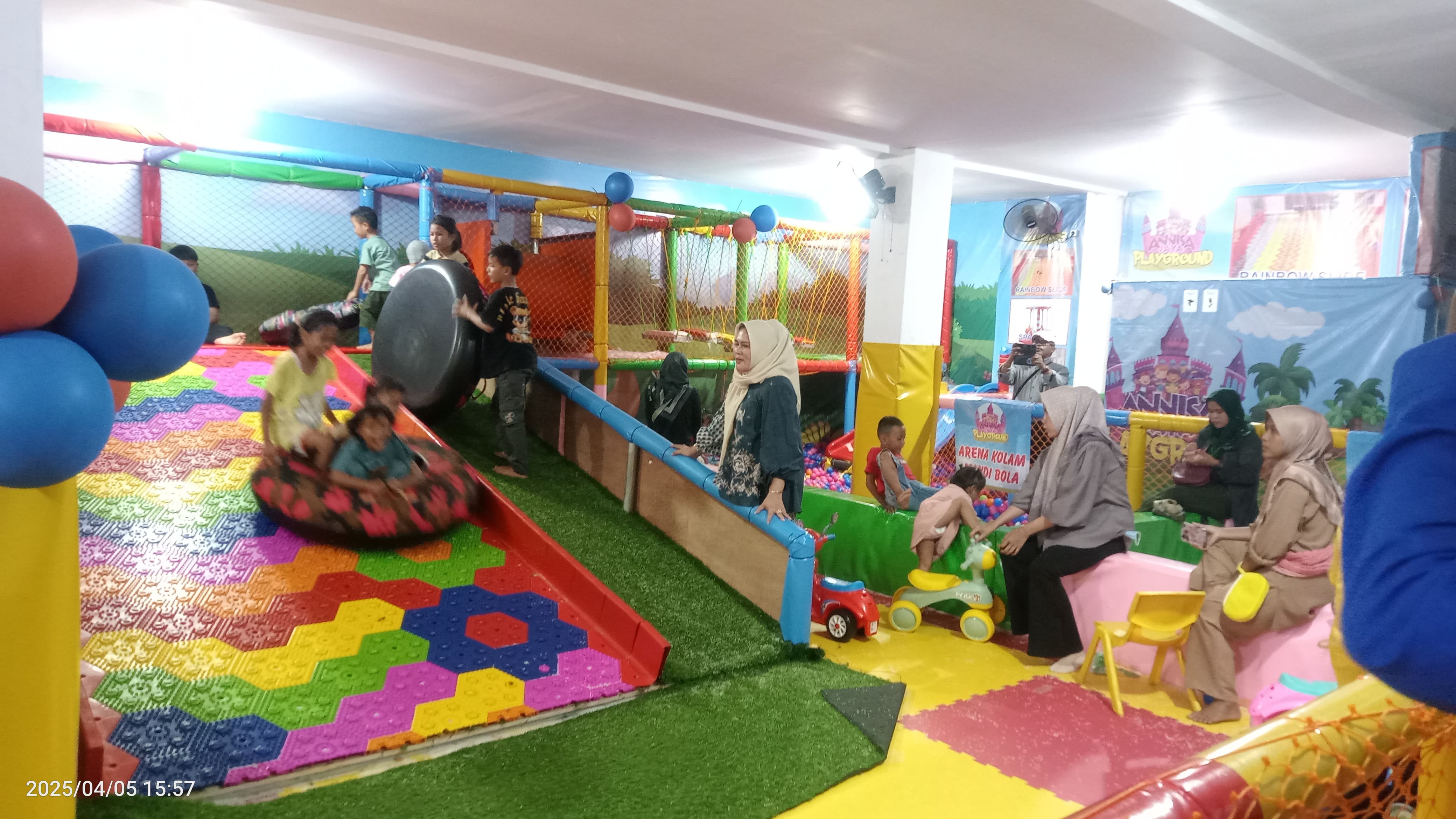 Libur Idul Fitri Playground Annisa Jaya Desa Cibetok Cocok Ceriakan Anggota Keluarga Tercinta