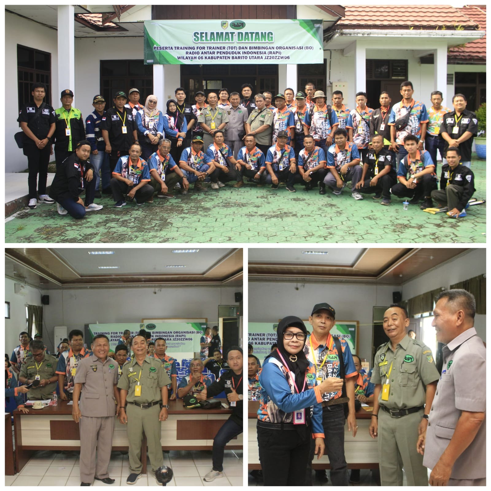 Radio Antar Penduduk Indonesia Wilayah 06 Barito Utara, Sukses Gelar Bimbingan Organisasi Sekaligus Training For Trainer 2025
