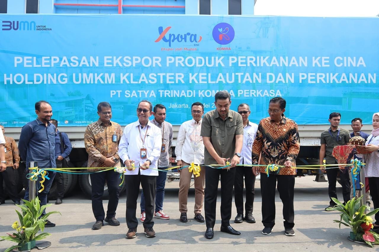 Tembus Pasar Global, UKM Binaan BNI Ekspor 27 Ton Ikan Layur ke China