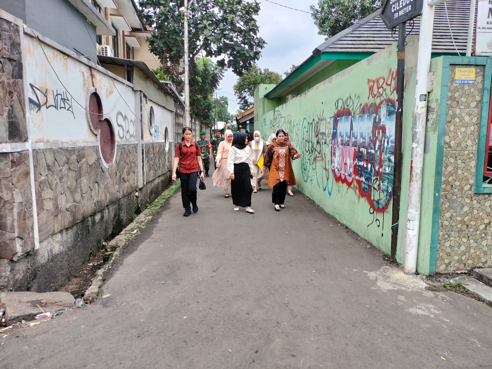Fitria Ary Sutrisno Dampingi Ketua Persit KCK PD Jaya, Tinjau TK Kartika X-14