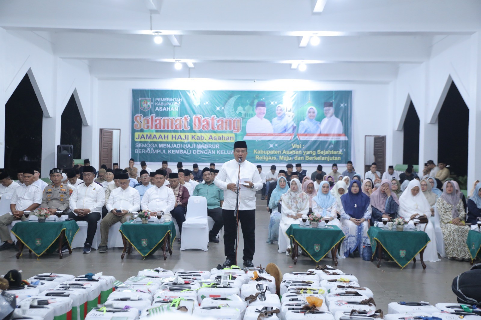 Pemkab Asahan Sambut Kedatangan Jamaah Haji dengan Penuh Haru