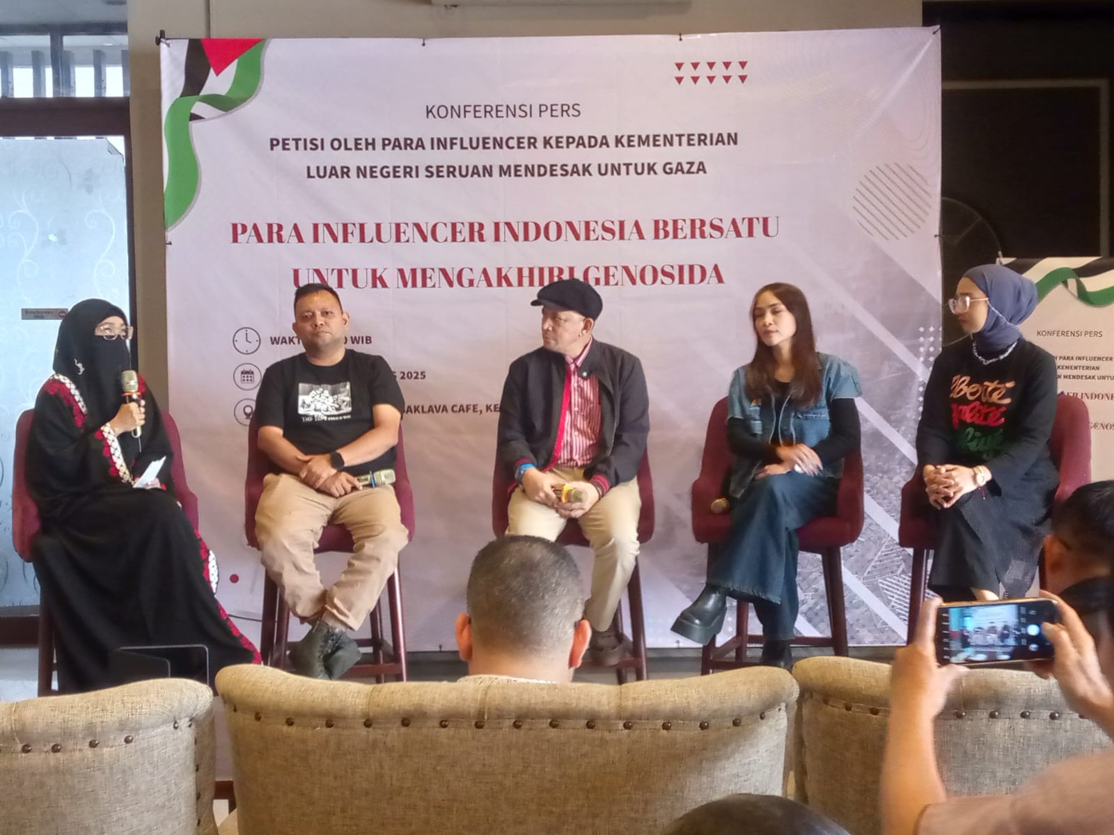 Sejumlah Artis dan Influencer Indonesia Luncurkan Petisi Bersama, Serukan Aksi Kemerdekaan Palestina