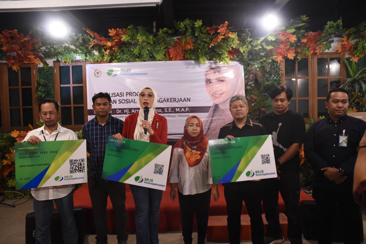 Hadirkan Anggota DPR RI Arzeti Bilbina, BPJS Naker Cilandak Gandeng YPJI Sosialisasi Program Perlindungan Bagi Peserta