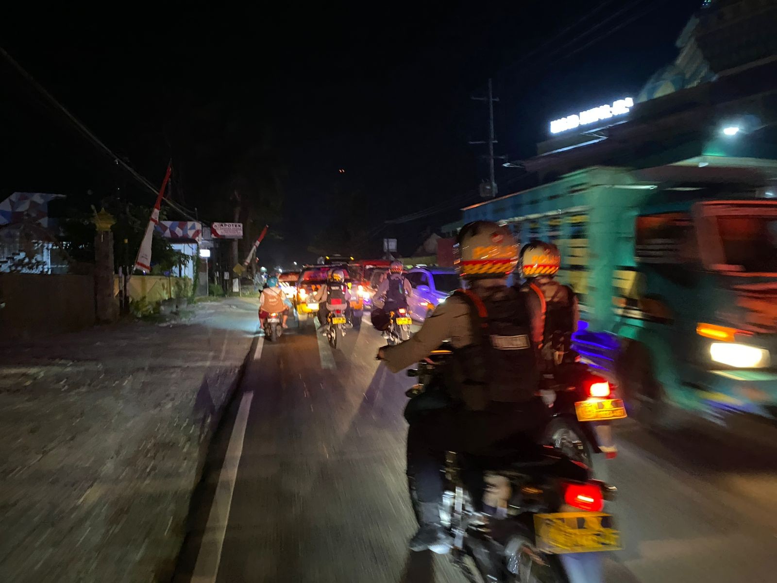 Pasca Demo Rusuh, Kapolres Blitar Kota dan Forkopimda Gelar Patroli Skala Besar