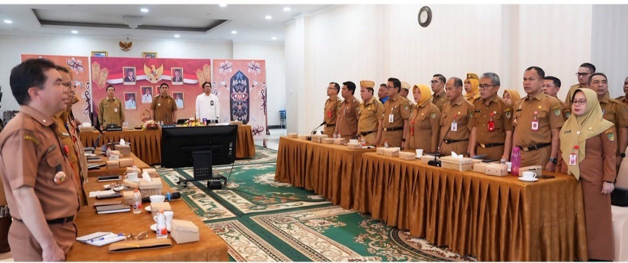 Pemkab Barito Utara Gelar Entry Meeting Evaluasi Perencanaan dan Penganggaran 2026