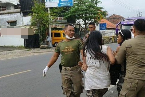 Satpol PP dan Damkar Majalengka Razia ODGJ dan PGOT di 6 Titik Target