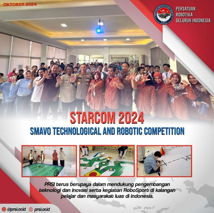 STARCOM 2024: Lomba Robotik Nasional untuk Mendorong Inovasi Generasi Muda