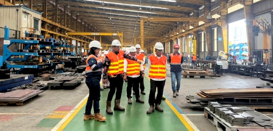 Wakil Bupati Barito Utara Kunjungi PT Sanggar Sarana Baja, Jajaki Pembentukan BLK