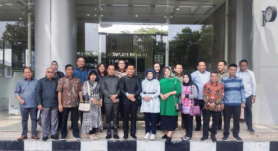 DPRD Barito Utara Laksanakan Kunker ke Badan Riset Dan Inovasi Nasional Dan Biro Hukum Kemendagri Jakarta