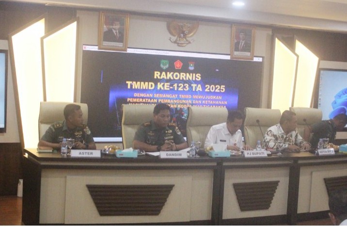 TMMD 123 Kodim 0510/Trs Masuk Tahap Rakornis dengan Pemda