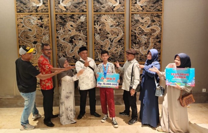 Veri Azzam Arrasyid Raih Juara 2 OSN Tingkat Nasional, Siswa SDN Mekarwangi 1 Argapura Majalengka